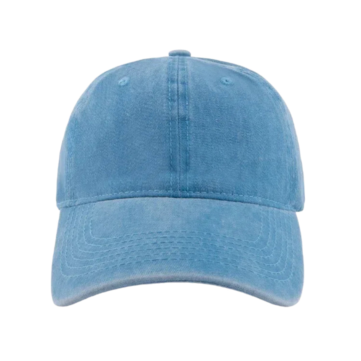 Personalized Hat with Custom Embroidered Name Vintage Washed Baseball Hat Black