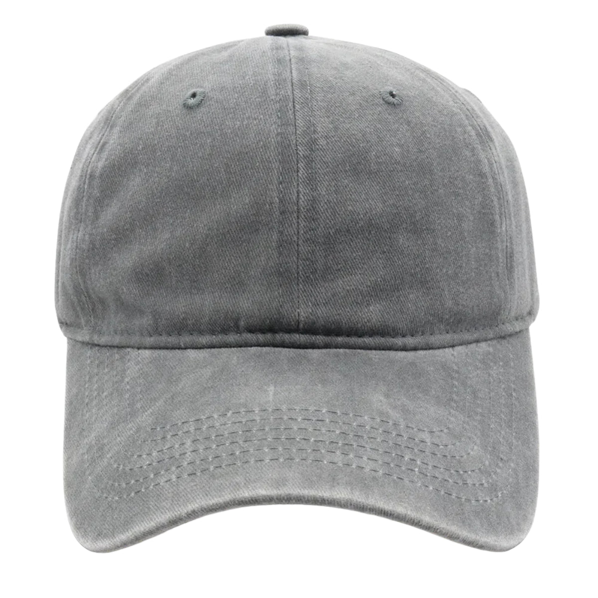 Personalized Hat with Custom Embroidered Name Vintage Washed Baseball Hat Black