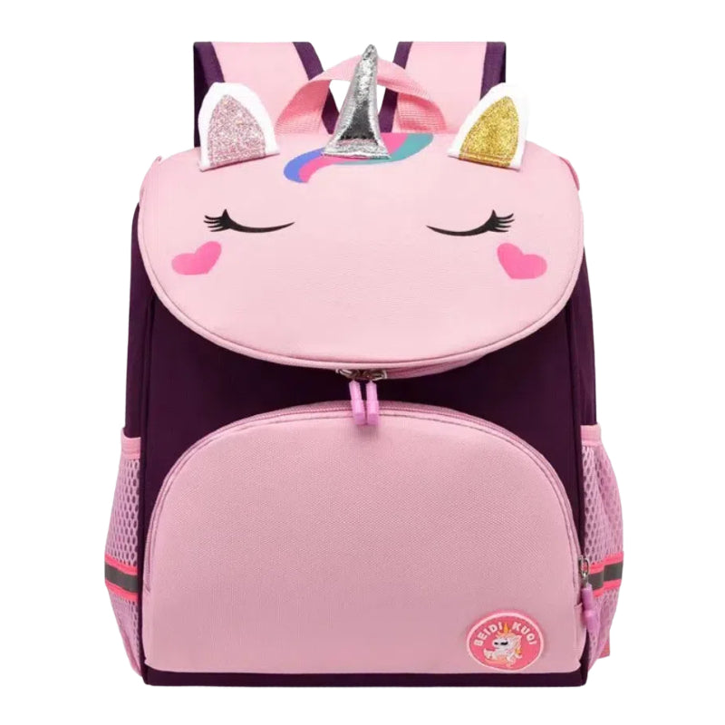 Kids Girls Personalized Backpack Custom Schoolbag with Embroidered Name