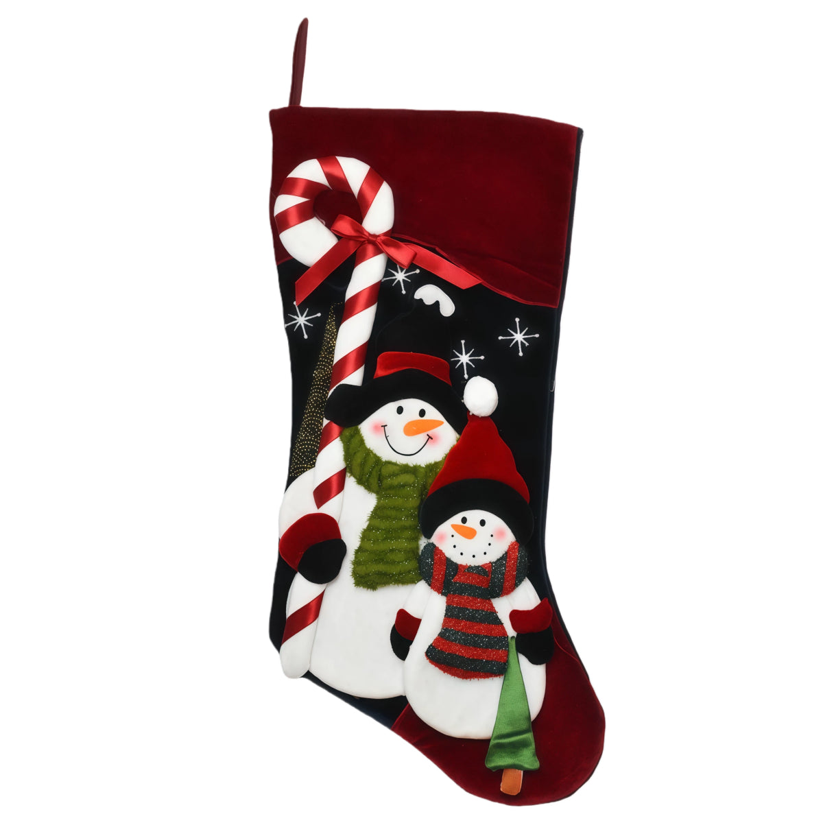 Christmas Stocking Personalized Name Customized Family Xmas Stocking Fireplace Christmas Decorations 18''