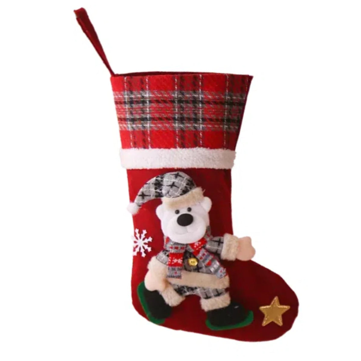 Personalized Christmas Stockings with Customized Embroidered Name for Decor