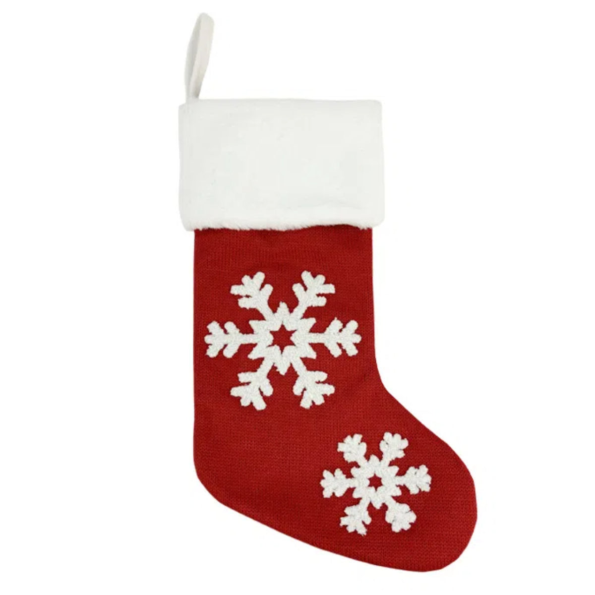 Personalized Knitted Christmas Stockings Custom Embroidered Name Xmas Stocking