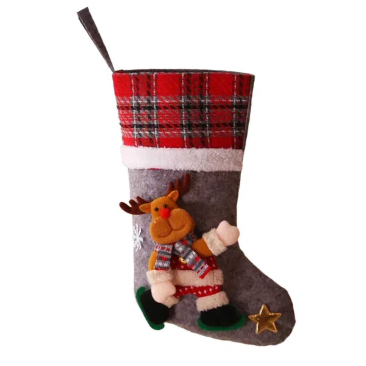 Personalized Christmas Stockings with Customized Embroidered Name for Decor