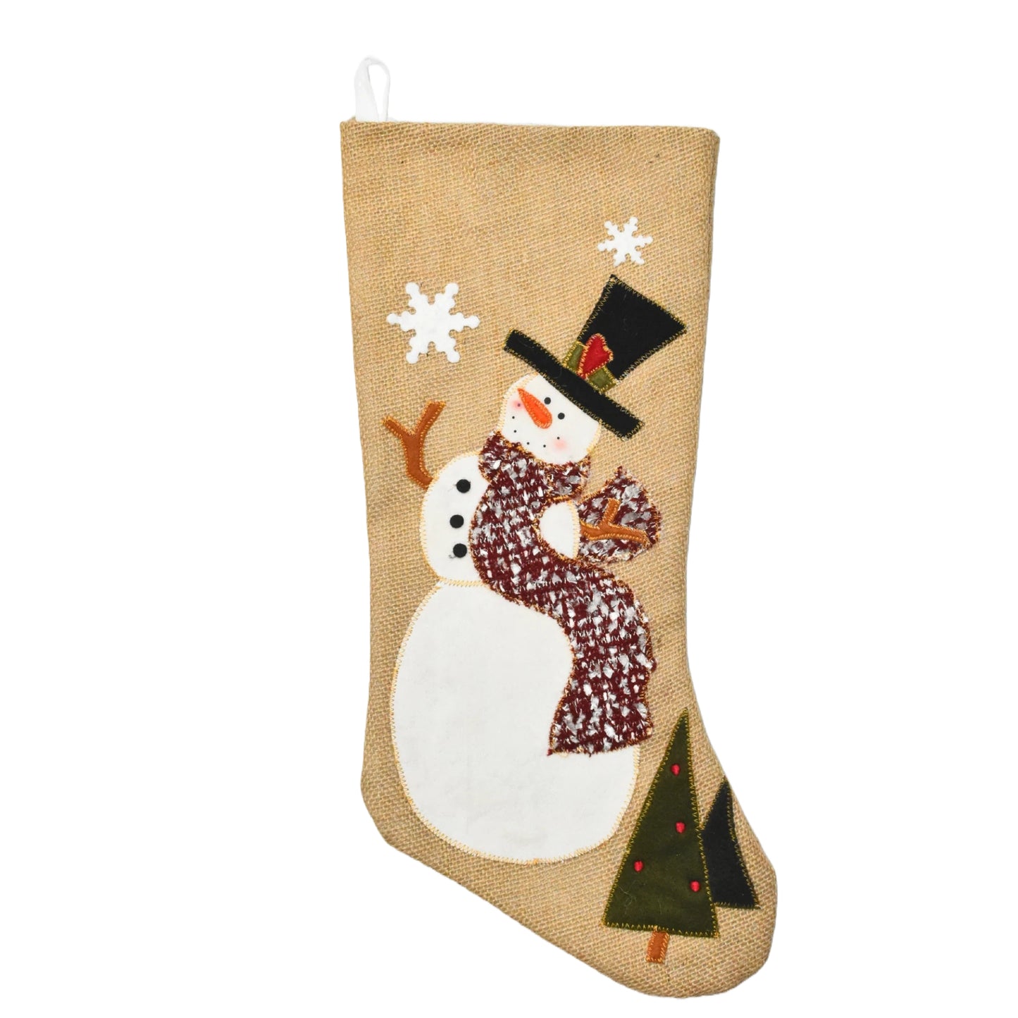 Customized Christmas Stockings Embroidered Name Personalized Fireplace Stocking Large Family Xmas Stockings Christmas Party Decorations 18.5 Inches