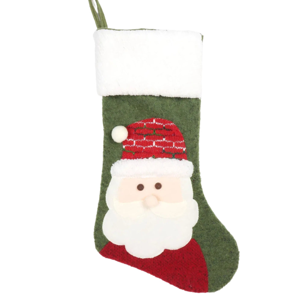 Personalized Christmas Stocking with Embroidered Name Custom Xmas Stockings