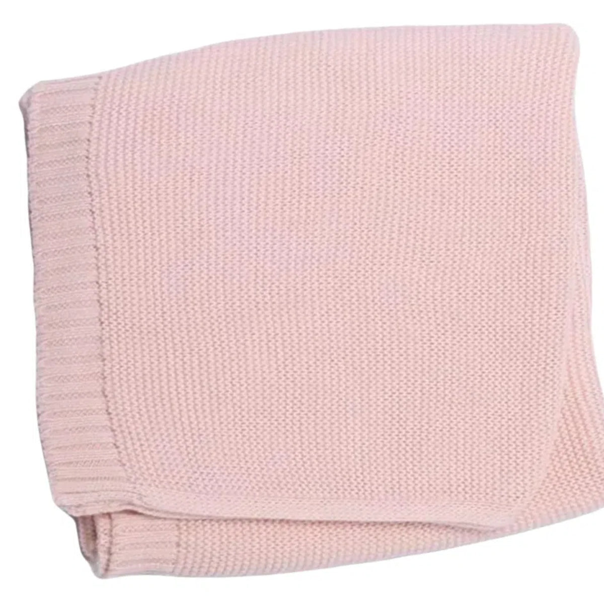 Personalized Knitted Baby Blanket with Customized Embroidery Name 39.37'' x 31.5''